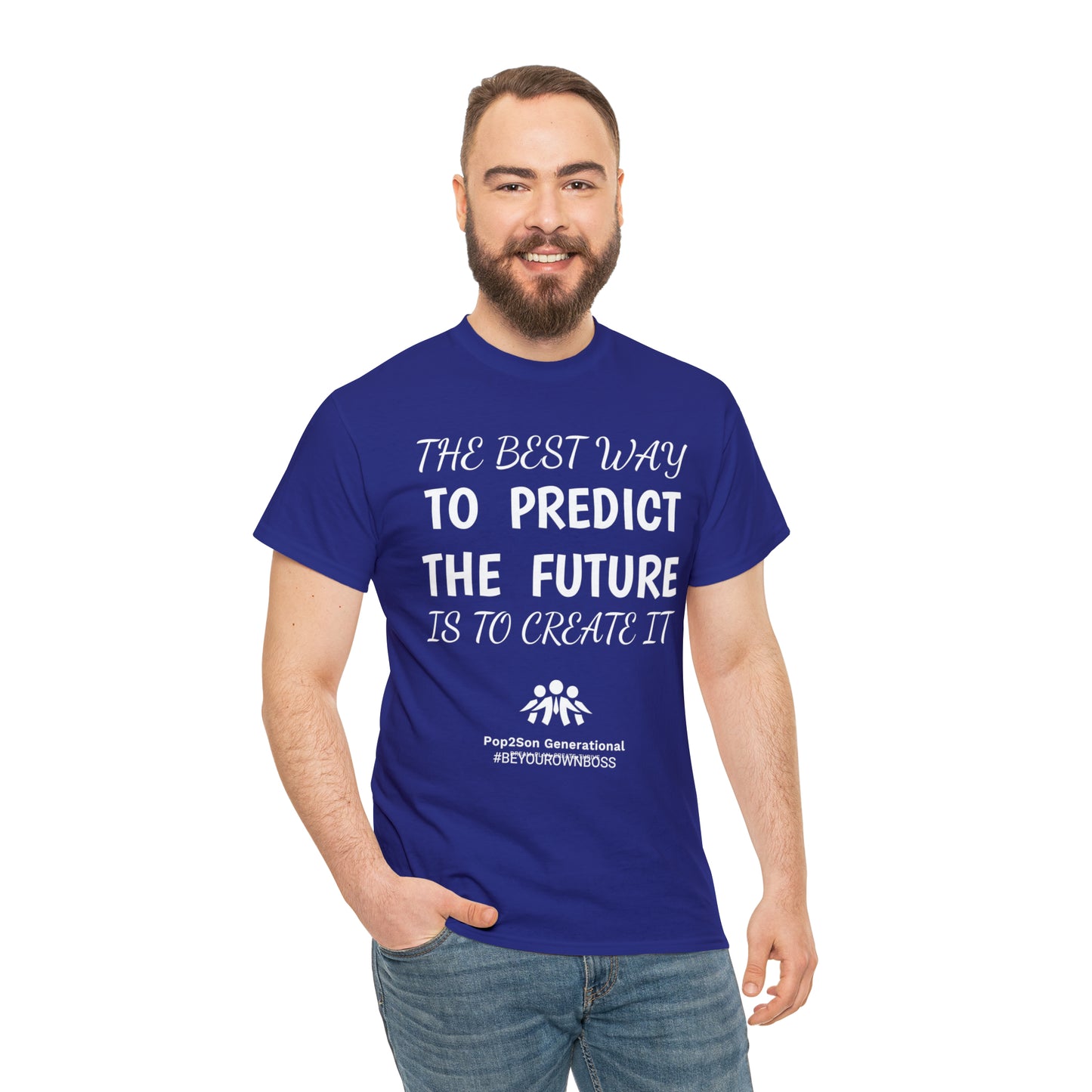 Unisex Predict the Future Heavy Cotton Tee