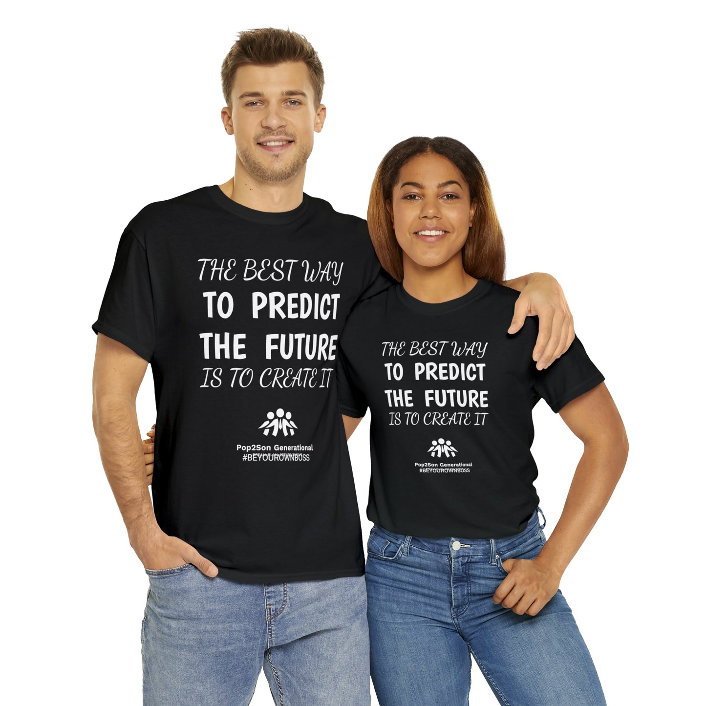 Unisex Predict the Future Heavy Cotton Tee