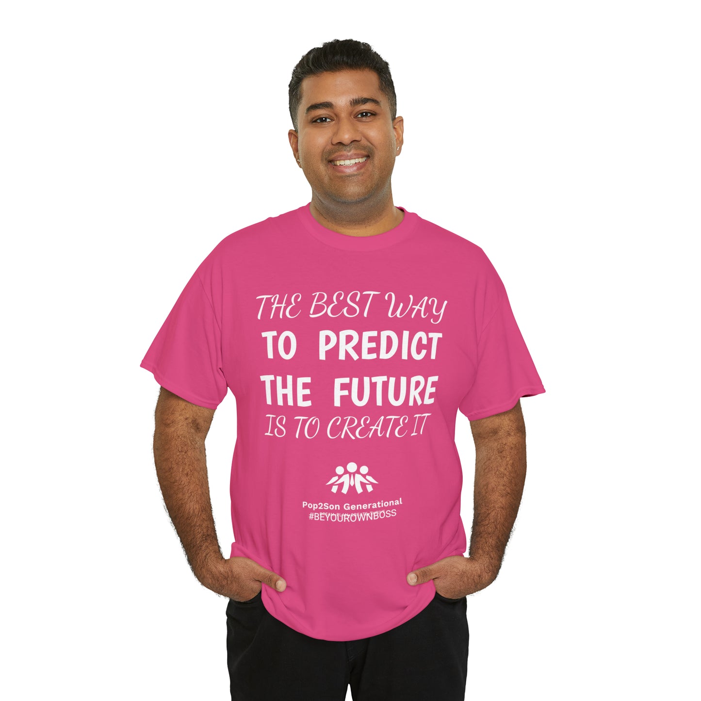 Unisex Predict the Future Heavy Cotton Tee