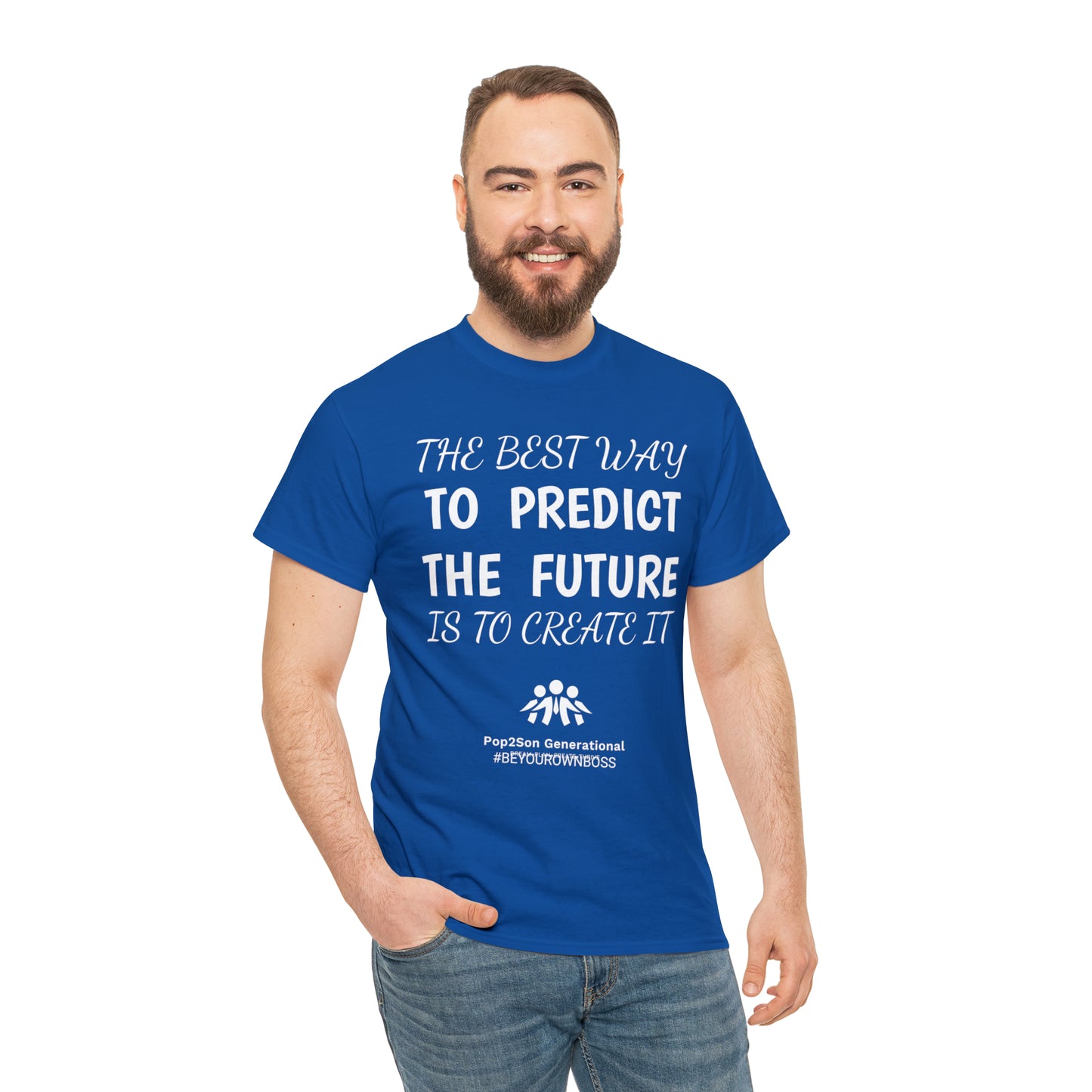 Unisex Predict the Future Heavy Cotton Tee