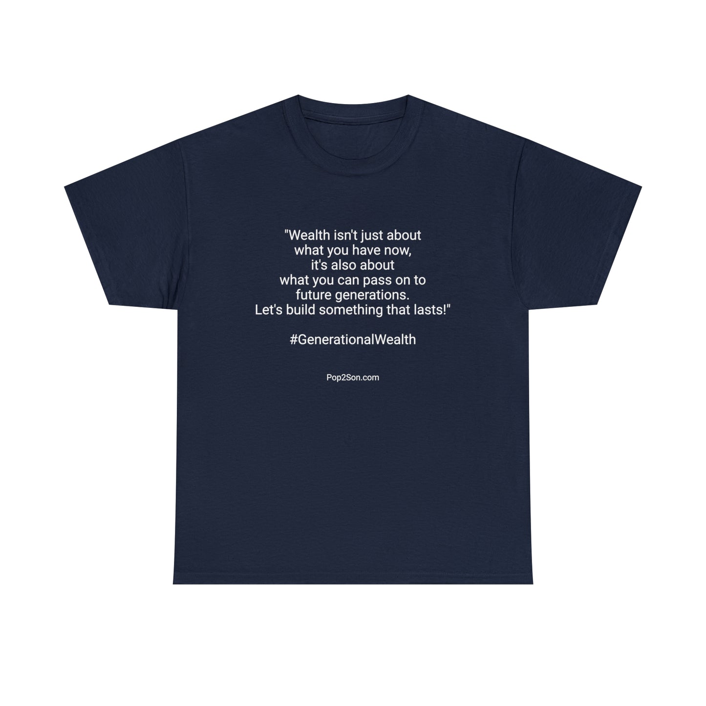 Unisex Generational Wealth Heavy Cotton Tee