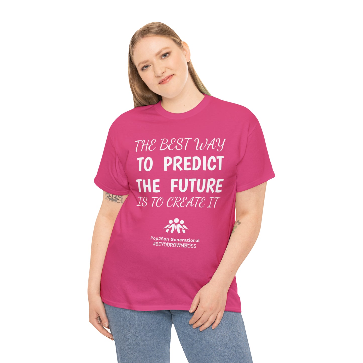 Unisex Predict the Future Heavy Cotton Tee