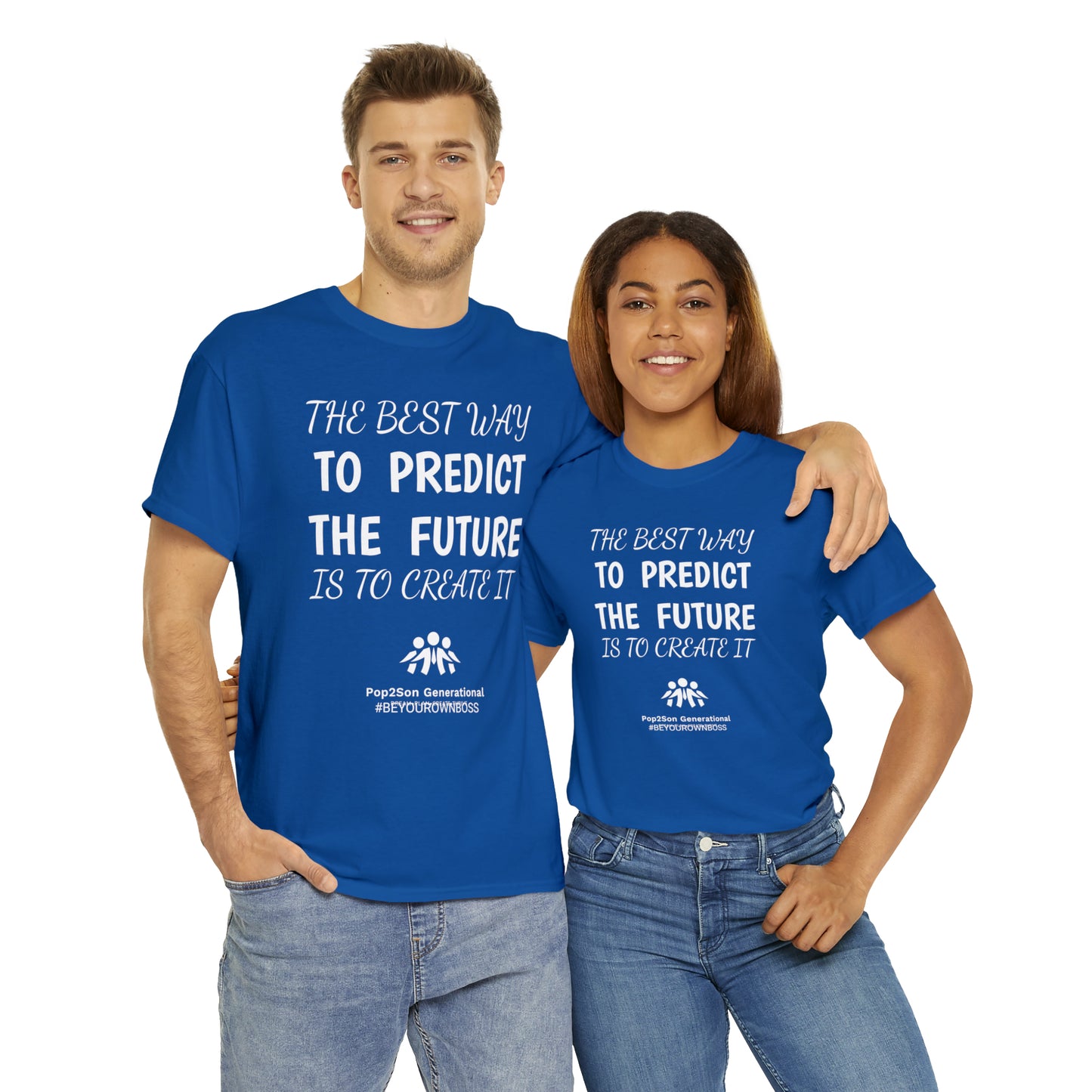 Unisex Predict the Future Heavy Cotton Tee