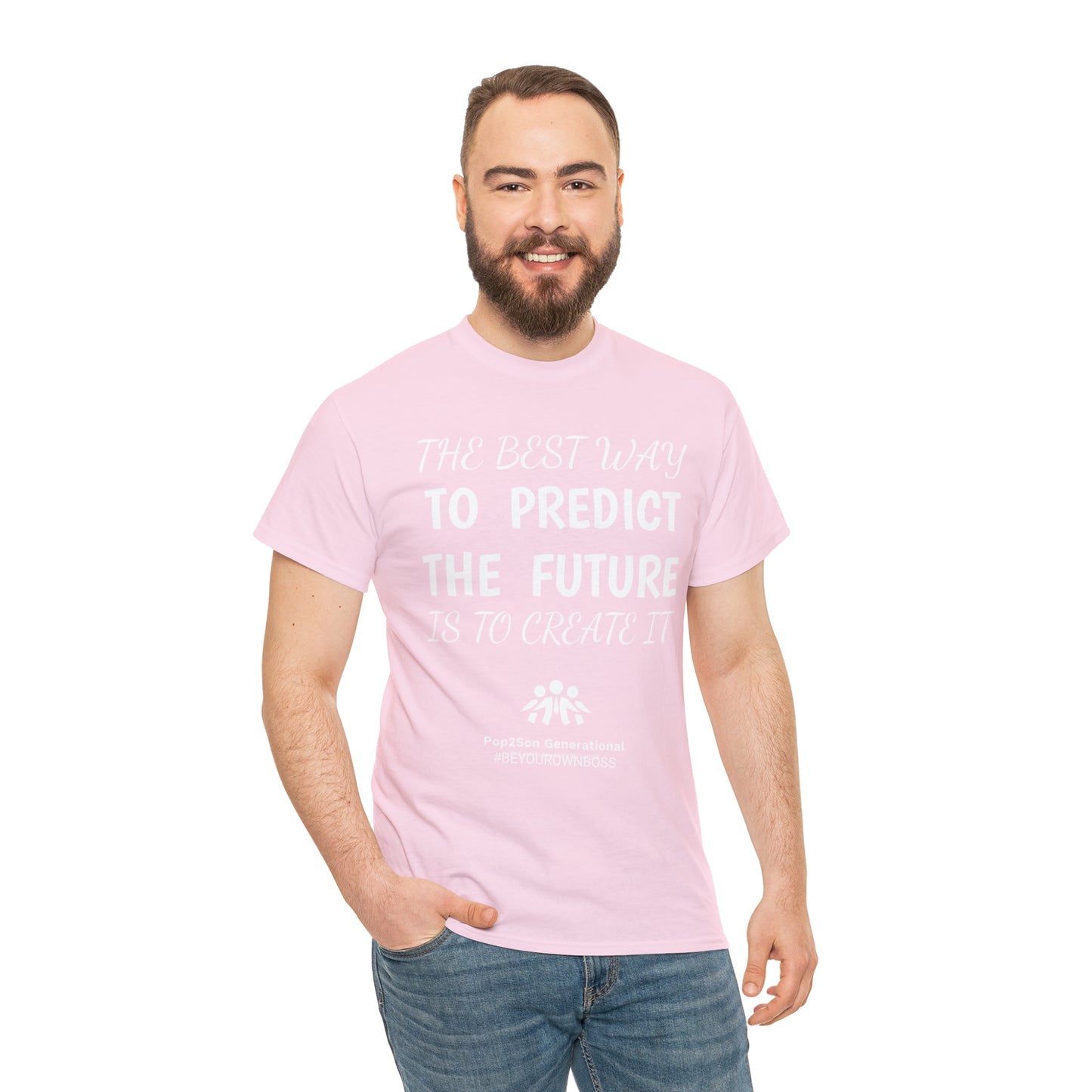 Unisex Predict the Future Heavy Cotton Tee