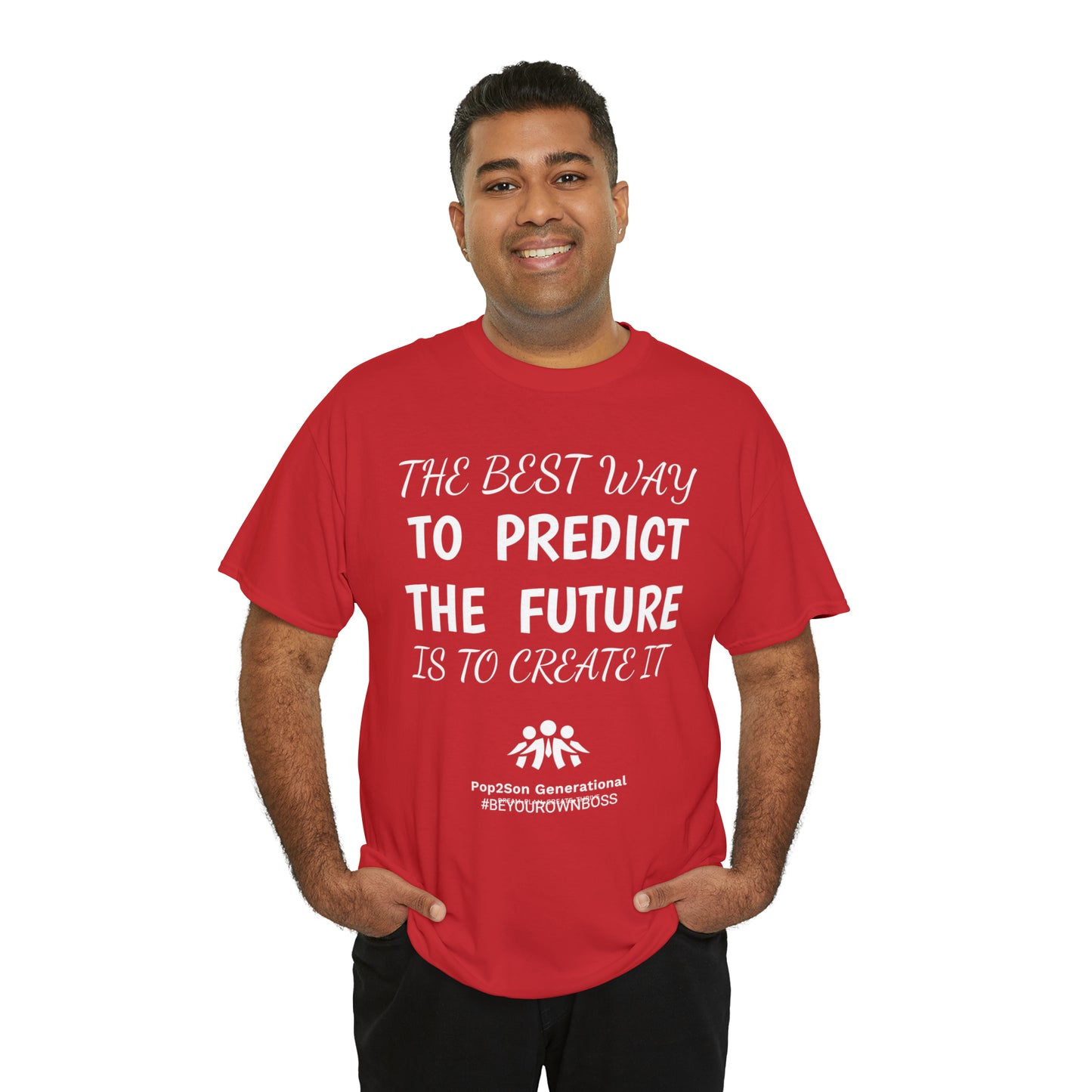 Unisex Predict the Future Heavy Cotton Tee